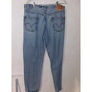 Vintage USA Levi’s 550 Tag 36x34 Medium Wash Denim Jeans Relaxed Fit